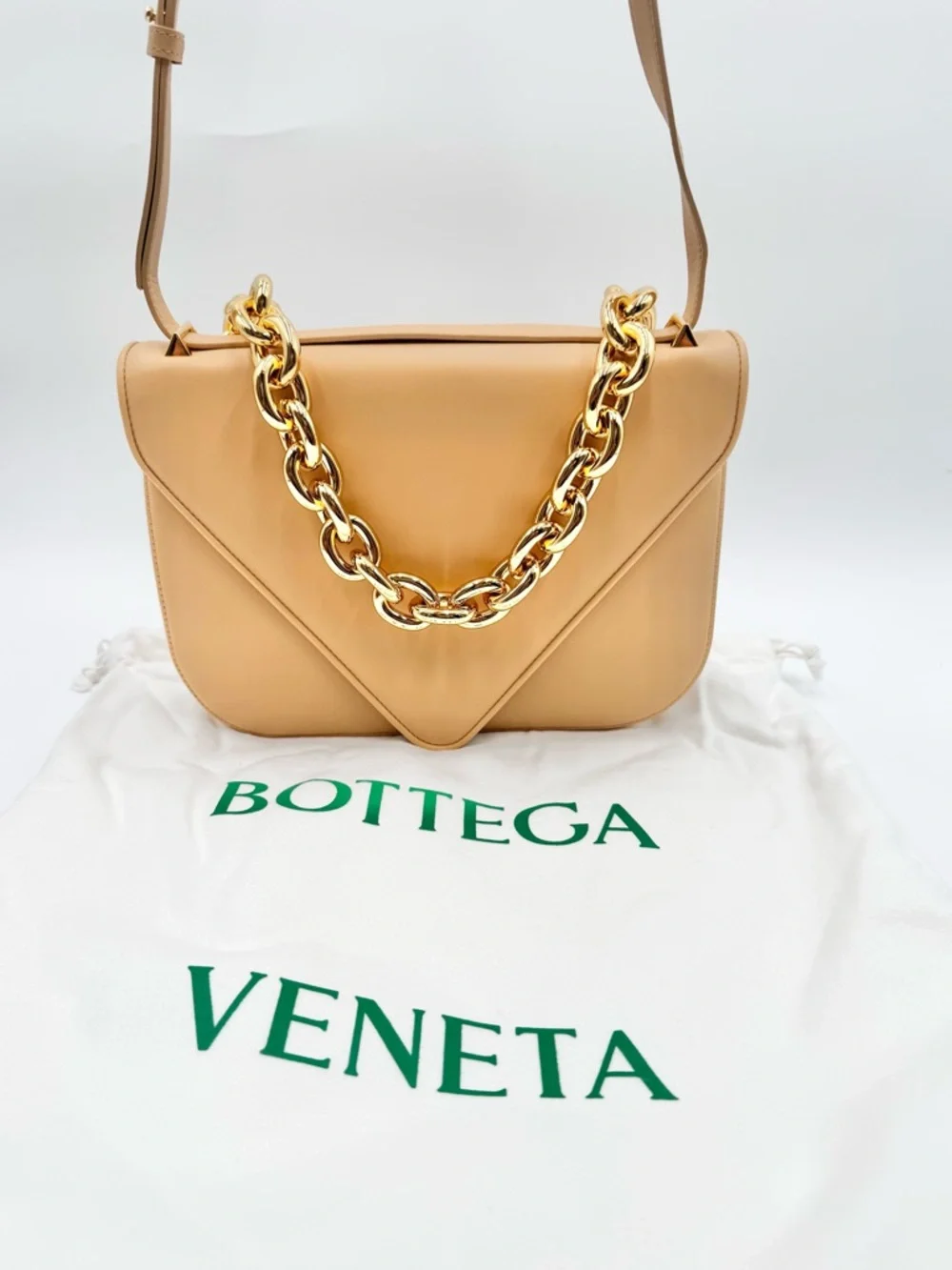 SOLD NEW Bottega Venta The Mount Large Chain Bag - Picture 1 of 15